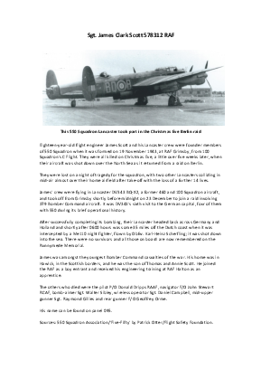 A preview of a PDF biography for Scott, James Clark